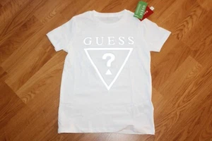 NWT BOYS GUESS SZ 8 SHIRT WHITE - Picture 1 of 4