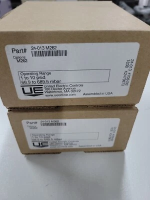 1- UNITED ELECTRIC 24-013-M262 / 24013M262 150PSI, 1 to 10 psdi NEW OLD STOCK - Image 1 of 4