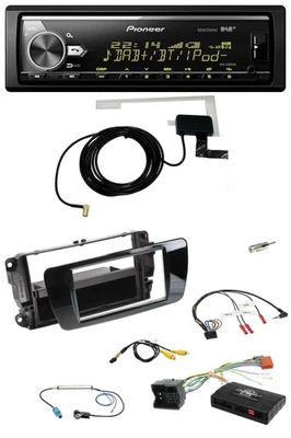 Pioneer Bluetooth DAB USB Lenkrad Autoradio für Seat Ibiza 2008-2015 klavierlack - Bild 1 von 4