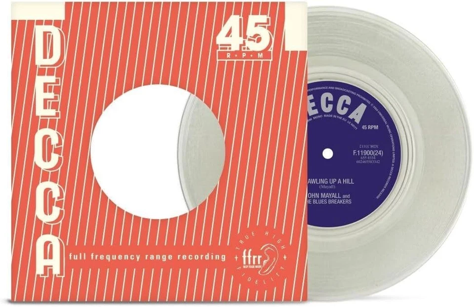 John Mayall & The Bluesbreakers Crawling Up a Hill (Vinyl) 7" Single (UK IMPORT) - Image 1 of 1