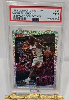 1999 Michael Jordan Upper Deck Ultimate Victory Collection /100 PSA 9 #93 - Image 1 of 2