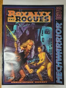 Mechwarrior Royalty and Rogues 1676 1994 Battletech RPG cubierta pliegue - Imagen 1 de 4
