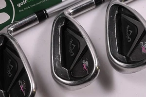 Ladies Callaway X2 Hot Irons / 7-PW+SW / Ladies Flex Callaway X2 Hot Shafts - Picture 1 of 7