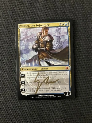 mtg SIGNED Venser, the Sojourner - Scars of Mirrodin - Image 1 of 2