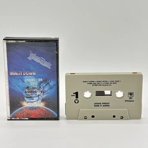 RARE Judas Priest Ram It Down CBS Promotional Cassette Tape Heavy Metal 1988 - Picture 1 of 7