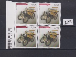 // 4X FRENCH ANDORRA 2009 - MNH - CARS - Imagen 1 de 1