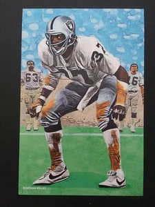 Lester Hayes 4x6 Art Card Custom Oakland /Los Angeles Raiders 2025 - Picture 1 of 2