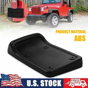 Rear License Plate Frame Holder Mounting Bracket Fit Jeep Wrangler 1997-2006 - Picture 1 of 11