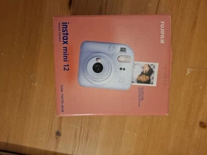 Instax Mini 12 Camera BRAND NEW Fuji Pastel BLUE - Picture 1 of 6