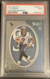 2023 Select CJ Stroud Certified Rookies RC PSA 9 π₯π₯ - Picture 1 of 2