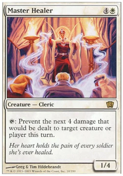 Master Healer - Light Play MTG 8th Edition - Image 1 of 1