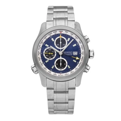Bremont ALT1 World-Time Blue Dial 43mm Automatic Mens Watch ALT1-WT-BL-B - Image 1 of 4