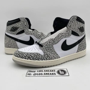Größe 12,5 - Air Jordan 1 Retro OG High White Cement (DZ5485-052) - Bild 1 von 9