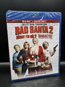 BAD SANTA 2 (BLU-RAY 2017) BRAND NEW! - R & NR - WS - HOLIDAY - COMEDY - DRAMA - Picture 1 of 2