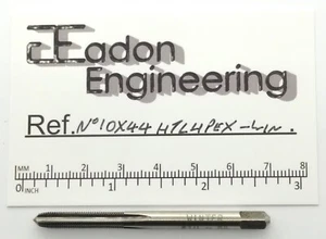 Nr. 10 x 44TPI linke Hand Stecker Wasserhahn, HSS. Von Winter Brothers Co. USA. - Bild 1 von 4