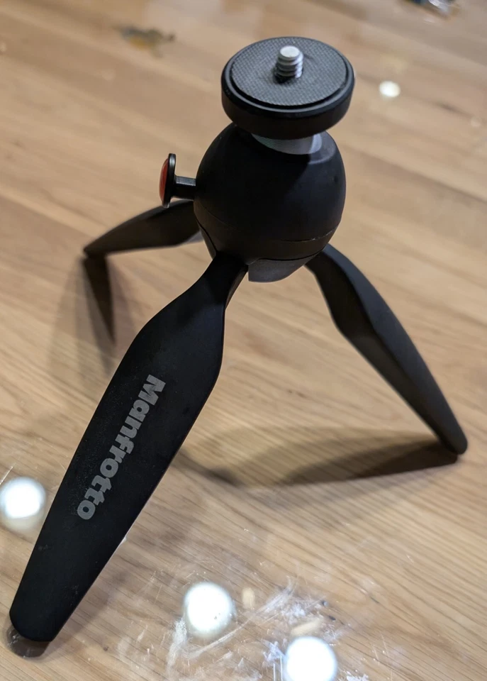 Manfrotto Pixi Mini Tischstativ Schwarz - Bild 1 von 3