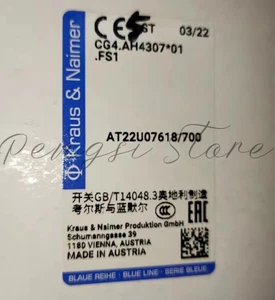 Cantidad:1 Interruptor de transferencia CG4 AH4307*01 FS1 - Imagen 1 de 2