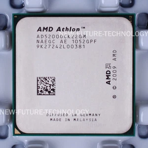 AMD Athlon X2 5200+ Dual-core CPU 2000 MHz Processor 2.3 GHz 2000MHz Socket AM3 - Picture 1 of 1