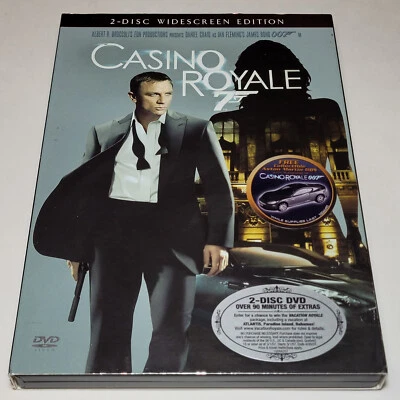 Casino Royale (DVD 2006) Daniel Craig Mads Mikkelsen Eva Green Judi Dench Foto 1 de 4