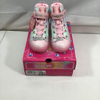 Skechers 314701L Girls Pink White Twinkle Toes Lace Up Sneaker Size Shoes 12.5
