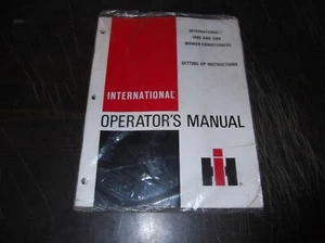 INTERNATIONAL 1490 1590 CORTACÉSPED ACONDICIONADORES MANUAL DE OPERADOR - Imagen 1 de 1