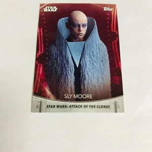 Tarjeta base Topps Women of Star Wars 2020 #80 Sly Moore - Imagen 1 de 2