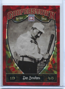 Dan Brouthers Detroit Tigers 2013 Panini Cooperstown Red Crystal #13