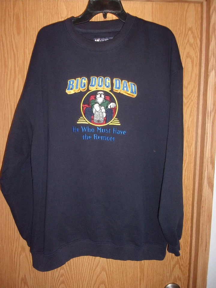 BIG DOGS DAD MUST HAVE REMOTE Sudadera L Negra Foto 1 de 1