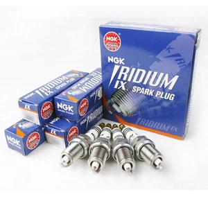 NGK Iridium Spark Plugs BKR6EIX x 4 - Picture 1 of 1