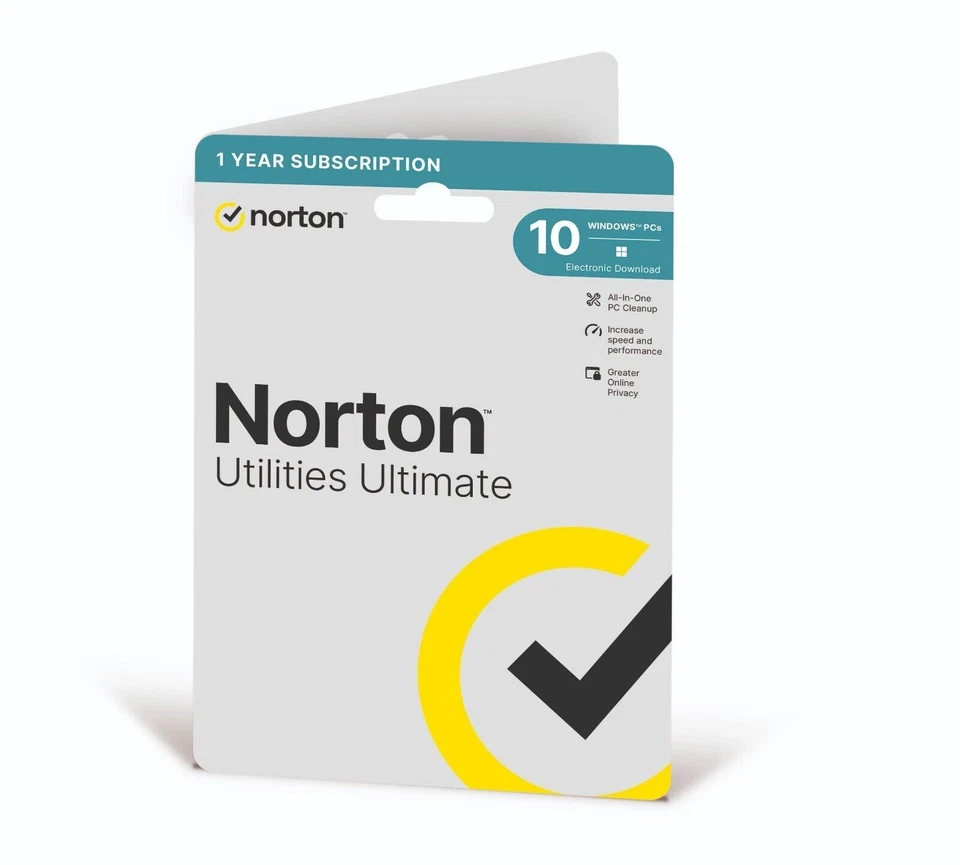 Norton Utilities Ultimate 2025 10 Devices 12 Months 5 Minute EMAIL UK EU - Image 1 of 4