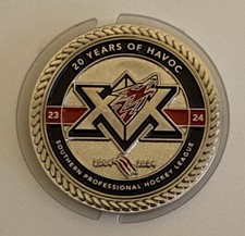 Huntsville Havoc Hockey 20th Anniversary Challenge Coin - SPHL