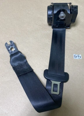 2015-2019 Volkswagen Golf Gti Rear Right Side Seat Belt Black 5GM-857-805-B G5 J - Image 1 of 4