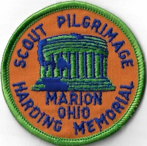 Scout Pilgrimage Harding Memorial Marion Ohio GRN Bdr. [MX-9789] - Picture 1 of 1
