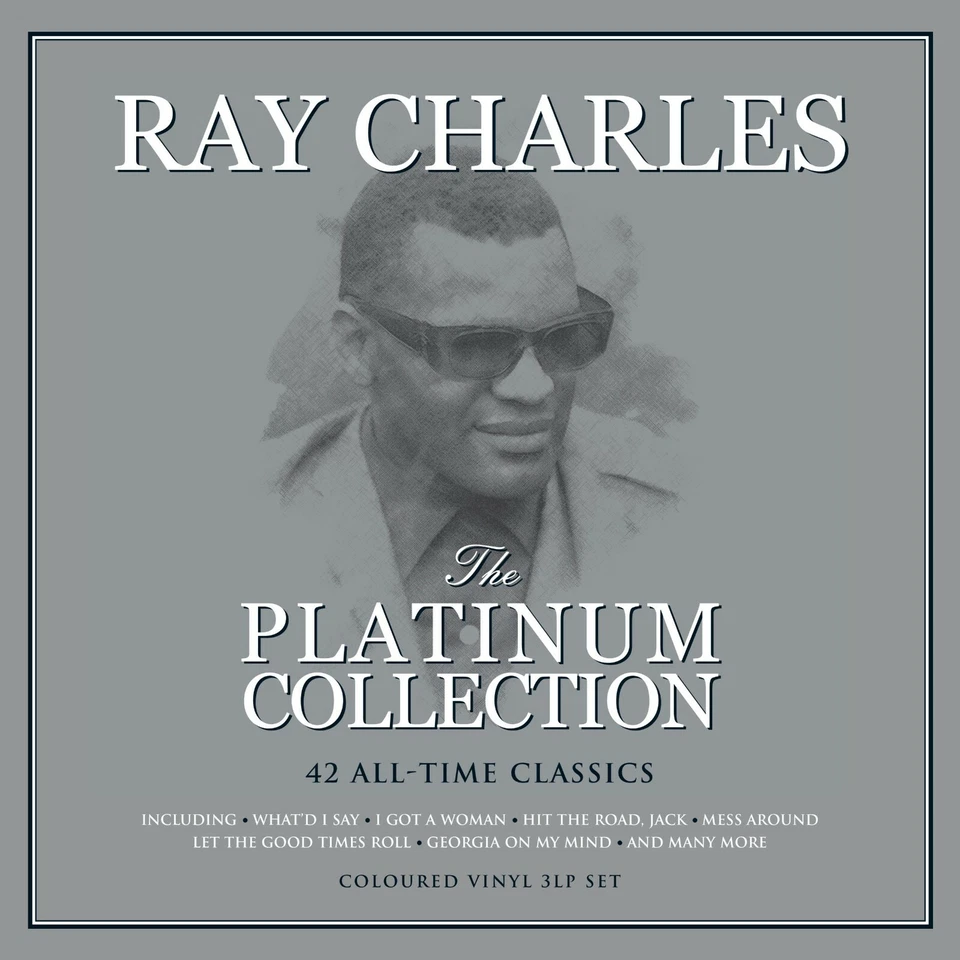 RAY CHARLES – Platinum Collection (42 All-Time Classics – Colored 3LP Vinyl) - Image 1 of 1
