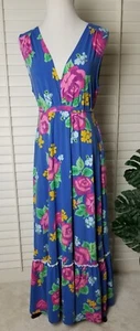 MATILDA JANE Maxi Dress M Brilliant Daydream Dream Weaver Slvls Ruffle MINT - Picture 1 of 13