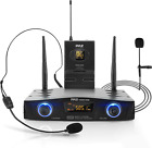 Compact Uhf Wireless Microphone System-Pro Portable 1 Channel Desktop Digital Se