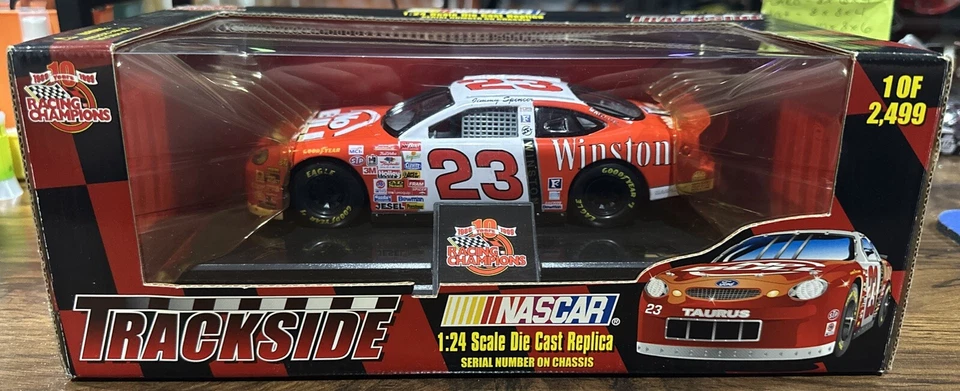 1999 Racing Champions Trackside Winston # 23 Jimmy Spencer 1 24th Scale