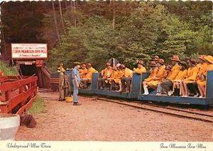 Iron Mountain Iron Mine Michigan Underground Tours Postcard - Picture 1 of 2