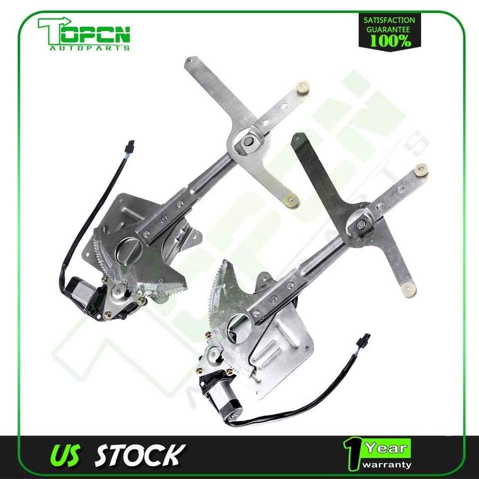 Para Chevy Blazer S10 1995-2005 con regulador de ventana de motor delantero izquierdo derecho Foto 1 de 4