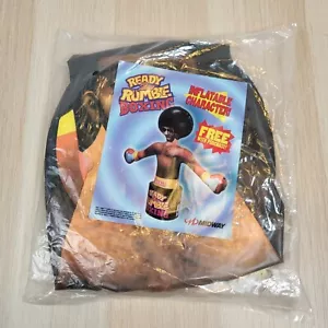 Ready 2 Rumble Boxing Raro Personaggio Gonfiabile Afro Thunder 1999 Vintage Nuovo - Foto 1 di 11