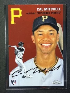 CAL MITCHELL RC 2023 Topps cromato platino anniversario #56 pirati - Foto 1 di 2