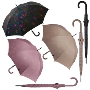 Regenschirm Stockschirm Damenschirm Automatik Glitzer Sterne Starburst Esprit - Bild 1 von 10