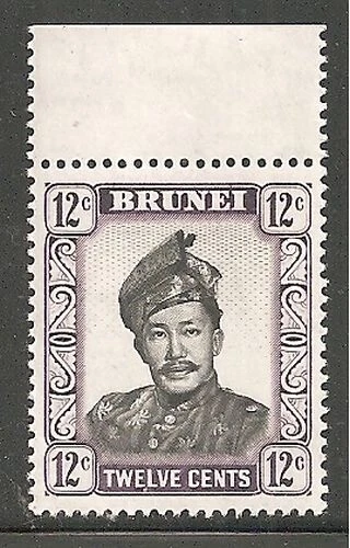 Album Treasures Brunei Scott # 108  12c  Sultan Saifuddin Mint NH - Image 1 of 1
