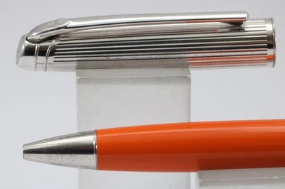 Vintage Caran d'Ache Leman Saffron Bi-Colour Silver Plate/Rhodium Trim Ballpoint - Image 1 of 4
