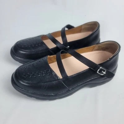 Dr Comfort Size 7½ Medium Betsy Black Leather Orthopedic Diabetic Comfort Shoes - Image 1 of 4