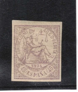 ESPAÑA. 40 CTS NUEVO Y SIN DENTAR ALEGORIA. LUJO - Picture 1 of 2