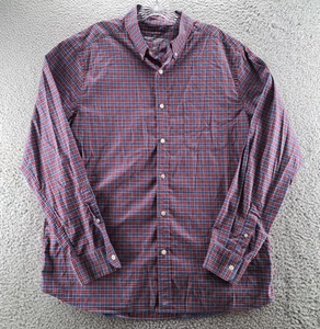 Camisa con botones Vineyard Vines para hombre grande a cuadros sobre la marcha rendimiento Brr Cool - Imagen 1 de 13