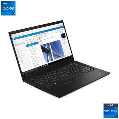 Lenovo ThinkPad X1 Carbon 7 Laptop: Intel Core i7-8565U, 512GB 16GB Warranty VAT - Image 1 of 4