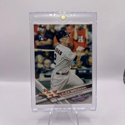 2017 Topps Opening Day - Alex Bregman #19 Batting (RC) - Image 1 of 2