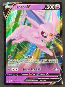 Pokémon Espeon V SWSH201 SWSH Black Star Promo NM - Picture 1 of 2